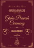 Maroon Monographic Griha Pravesh Invitation-AAGPI002