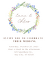 Rustic Wreath Christian Wedding Invitation-AACWI015