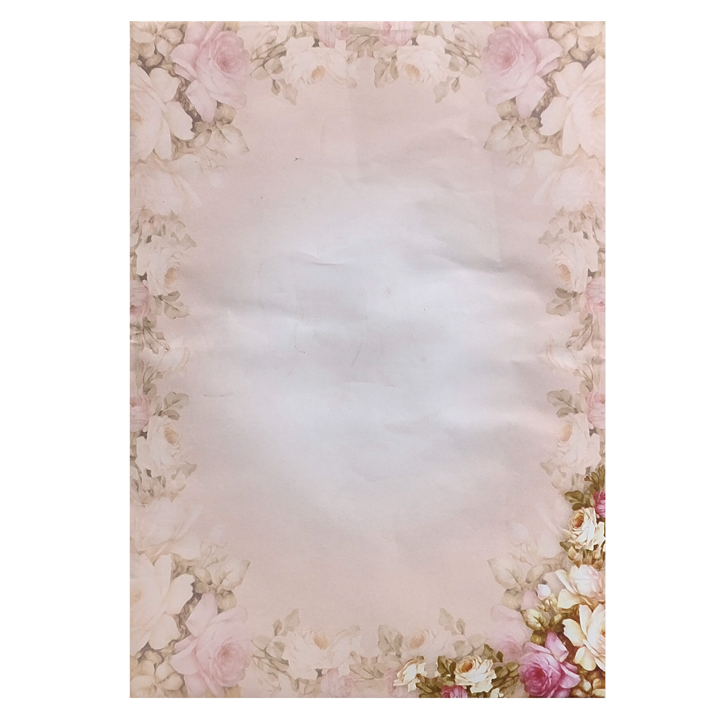 Pink Floral Ganesha Invitation Card-KNEP1603