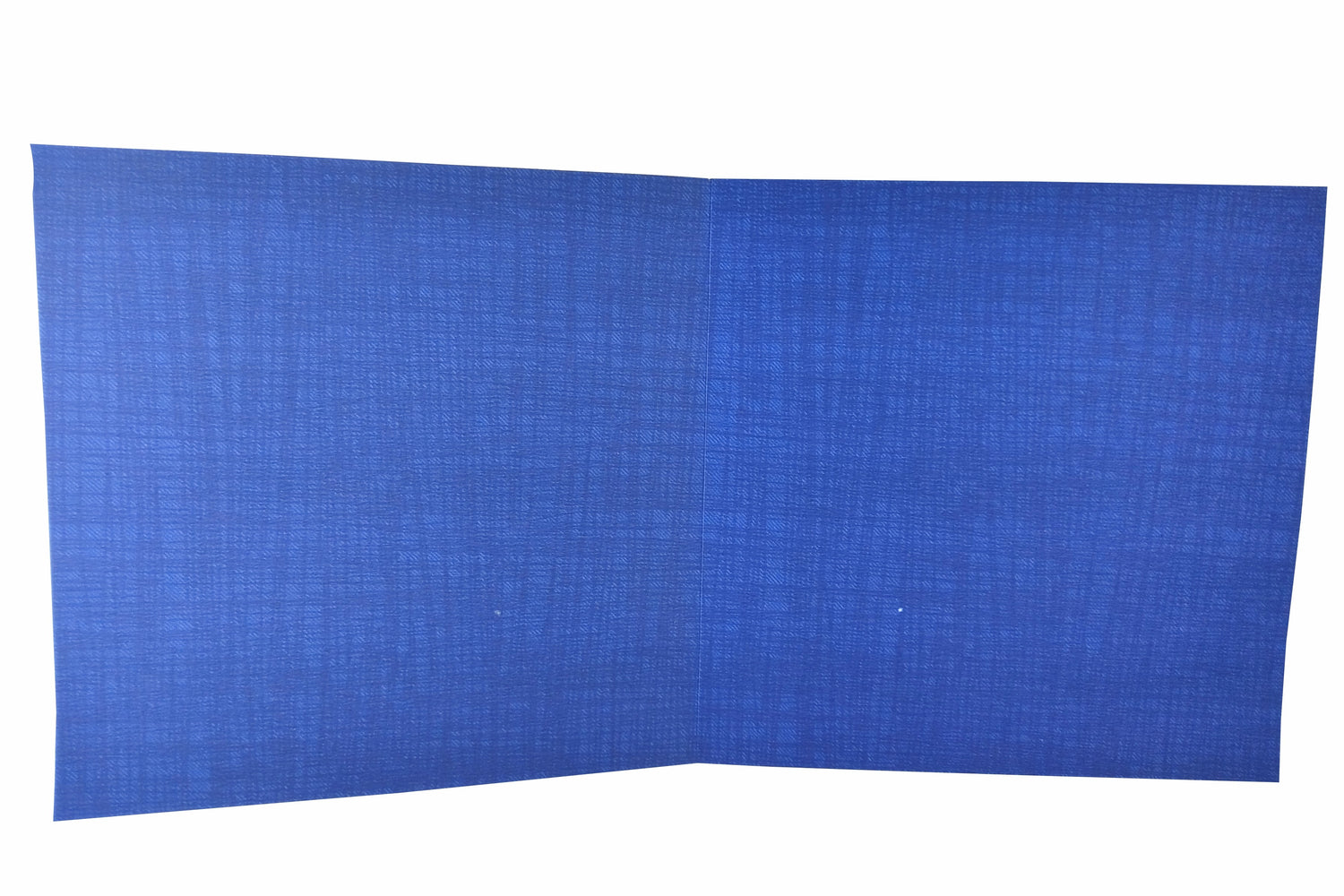 Blue Floral Die Cut Invitation Card-KNW43362