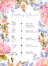 Purple Floral Wedding Itinerary-AAWII020