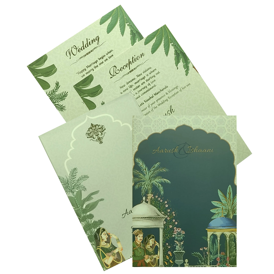 Grey Traditional Invitation Card-King of Cards