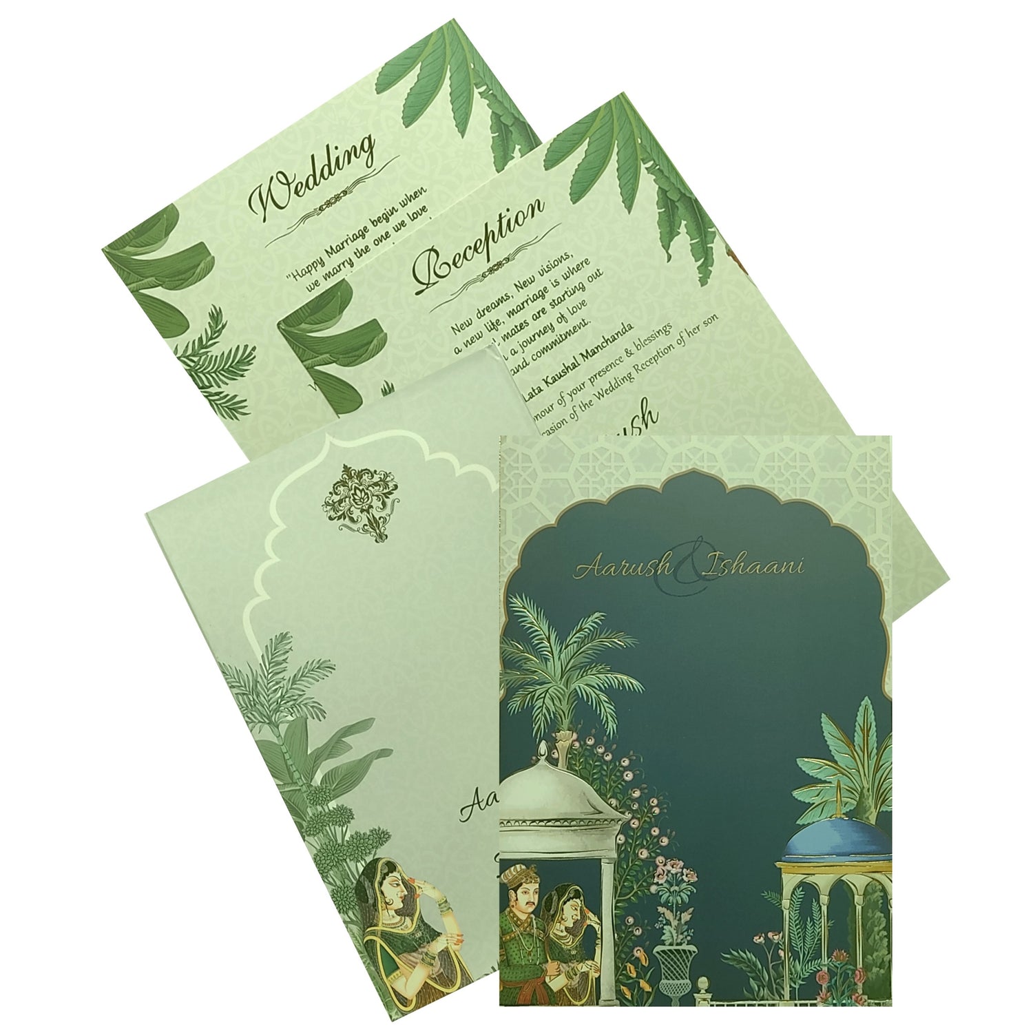 Grey Traditional Invitation Card-King of Cards