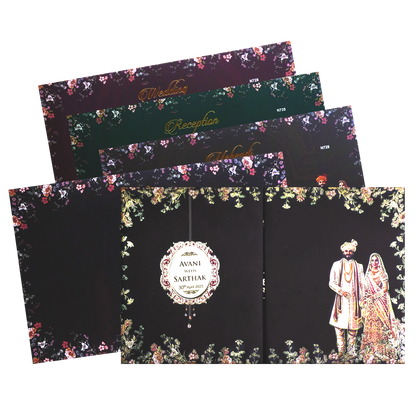 Make your event special with our exclusive Royal Ruby Purple Royal Invitation Order now! ?WhatsApp Support ?Express Delivery.