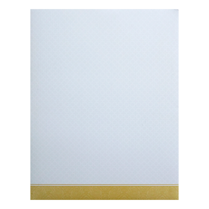 White and Yellow Patterned Wedding Card-KNJS2089O