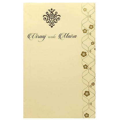 Light Pink Floral Invitation Card Design-King of Cards