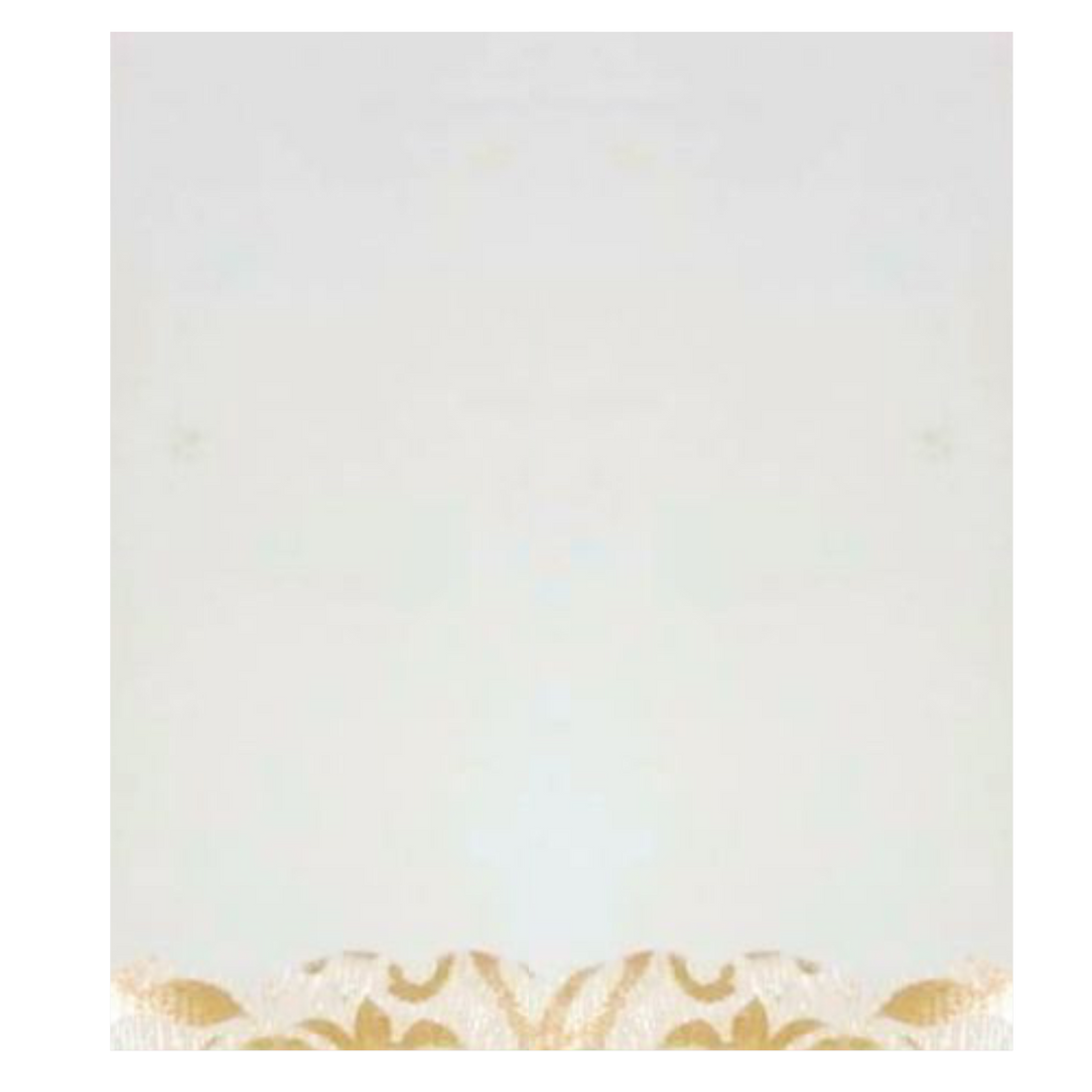 Red Ganesha Single Sheet Invitation Card-CXP132