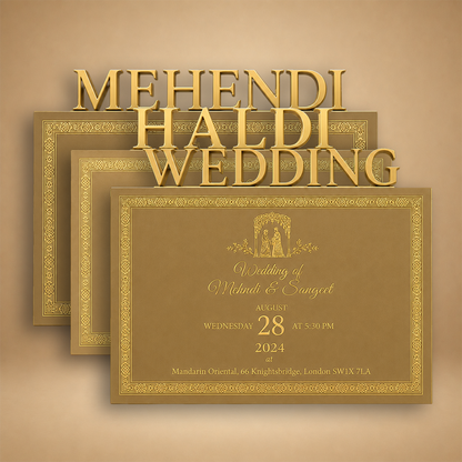 Pink Premium Shreenathji Luxury Invitation Box - KNLW20241