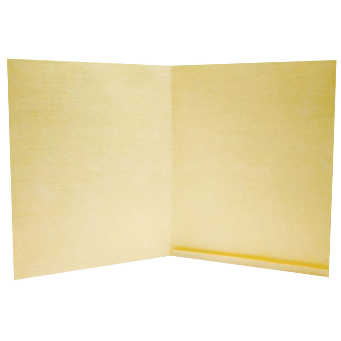 Gold Jumbo Metallic Invitation With Gold Foiling-King of Cards