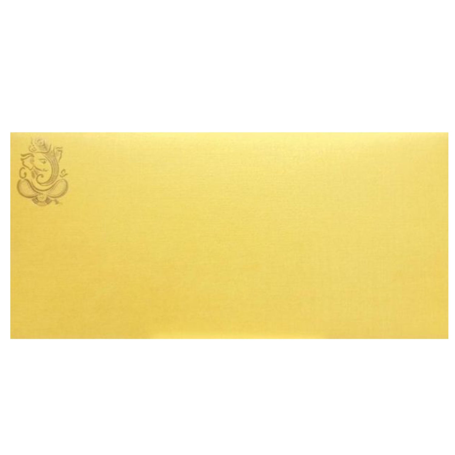 Blue Ganesha Invitation Card-KNJG08BG