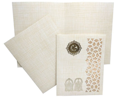 Laser Cut Balaji Padmavathi Invitation Card-Knk5101s-King of Cards