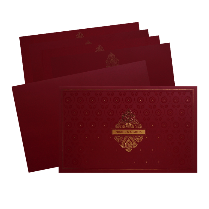 Red Marriage Card-King of Cards