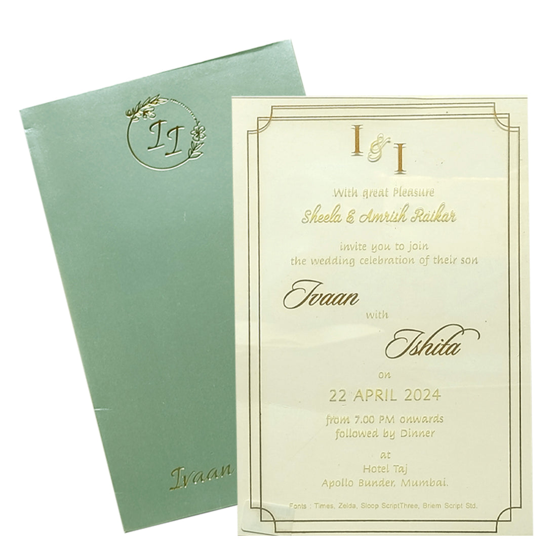 Invitation Card - KRCS6620