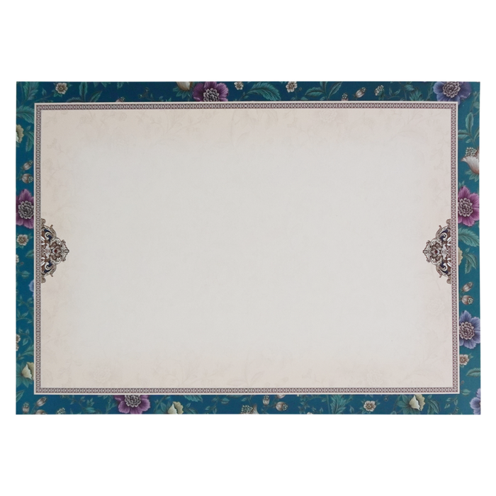 Dark Green Door Type Box Wedding Card-King of Cards