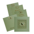 Green Laser Cut Padded Wedding Card Design-King of Cards