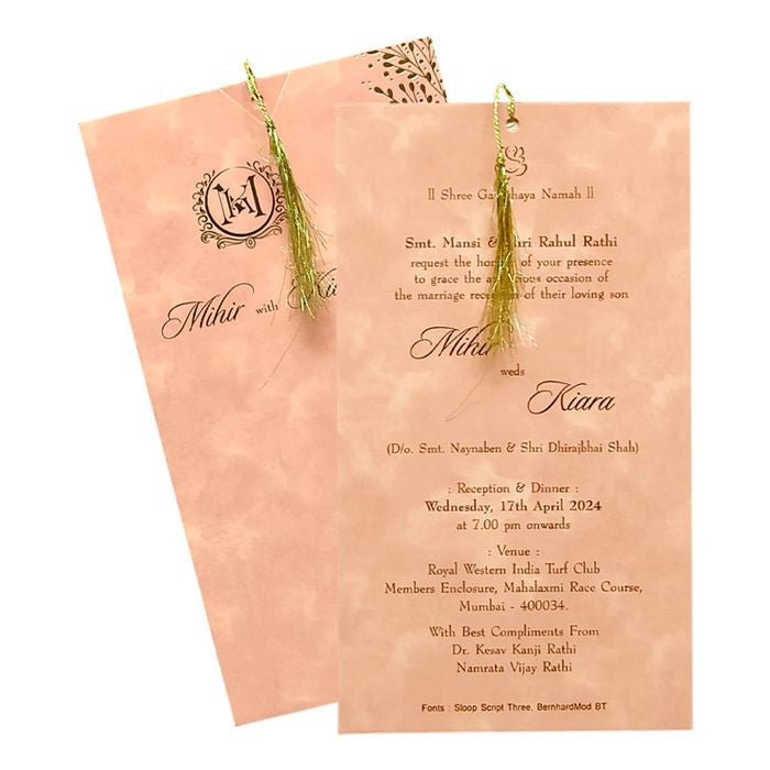 Invitation Card - KRCS6481-King of Cards
