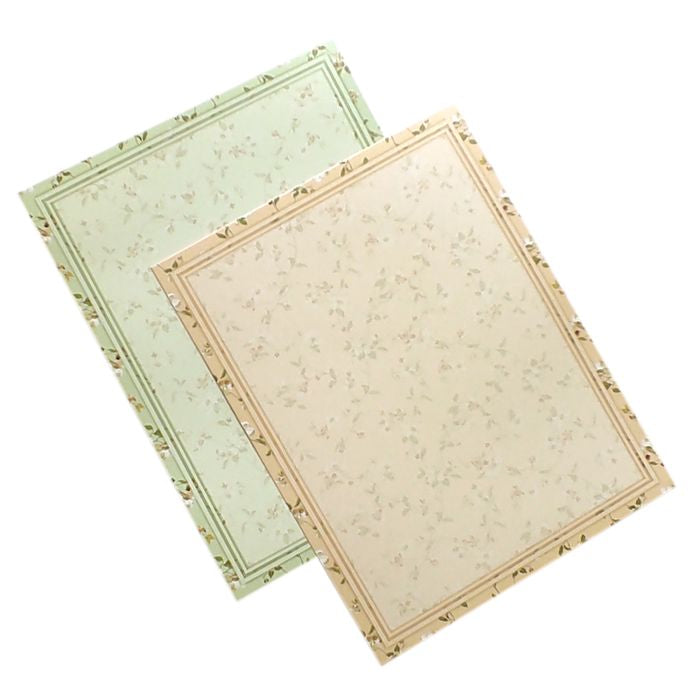 Pista Green Floral Box Invitation Card-King of Cards