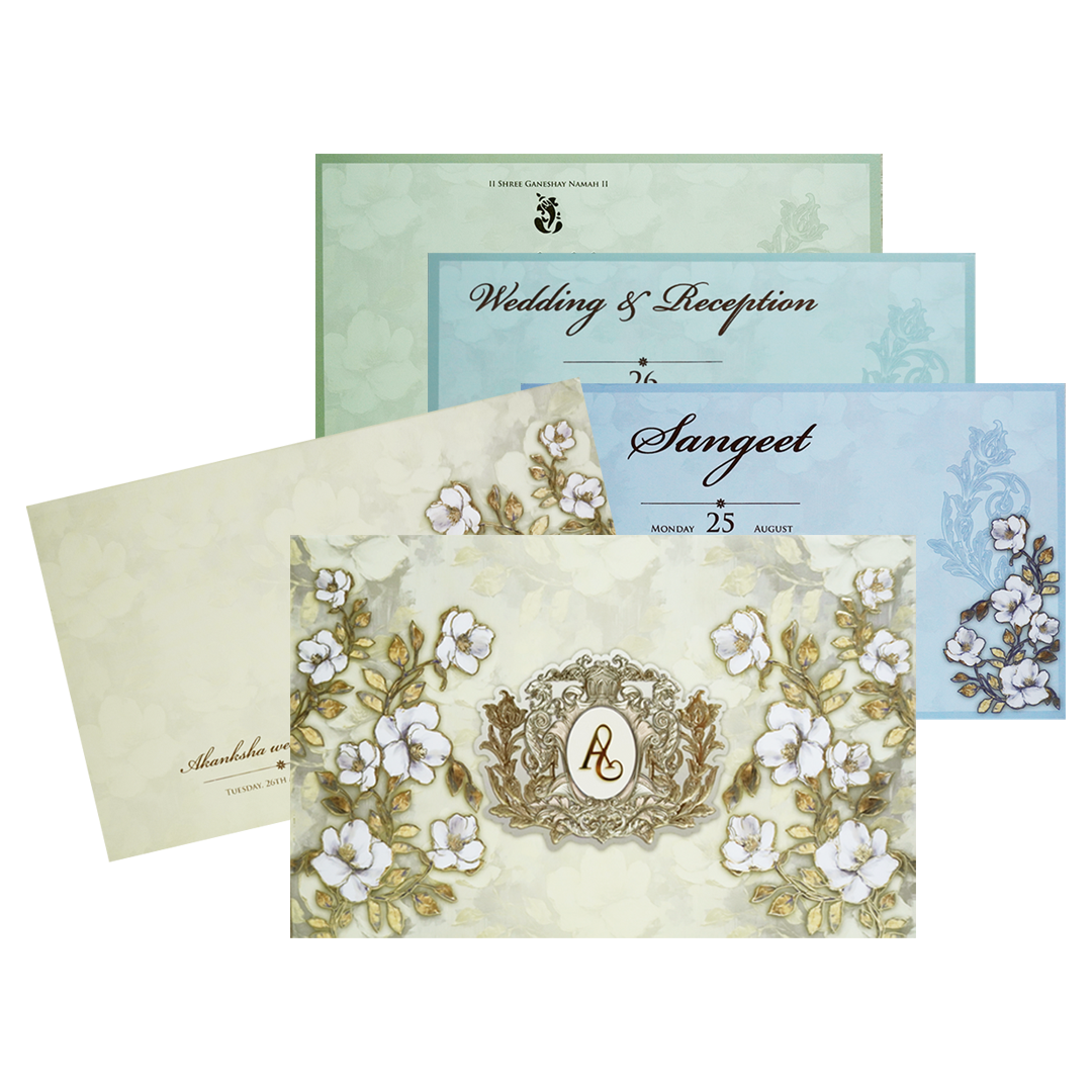 Make your event special with our exclusive Yellow Floral Padded Wedding Card. Shop now! ?WhatsApp Support ?Express Delivery.