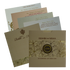 Pale Brown Wedding Invitation-KRC30272