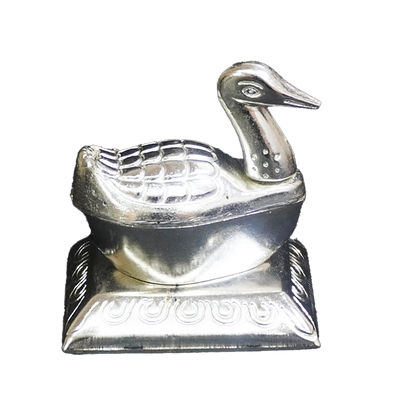 White Metal Swan Showpiece-GRI0390