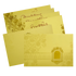 Light Yellow Wedding Card-King of Cards