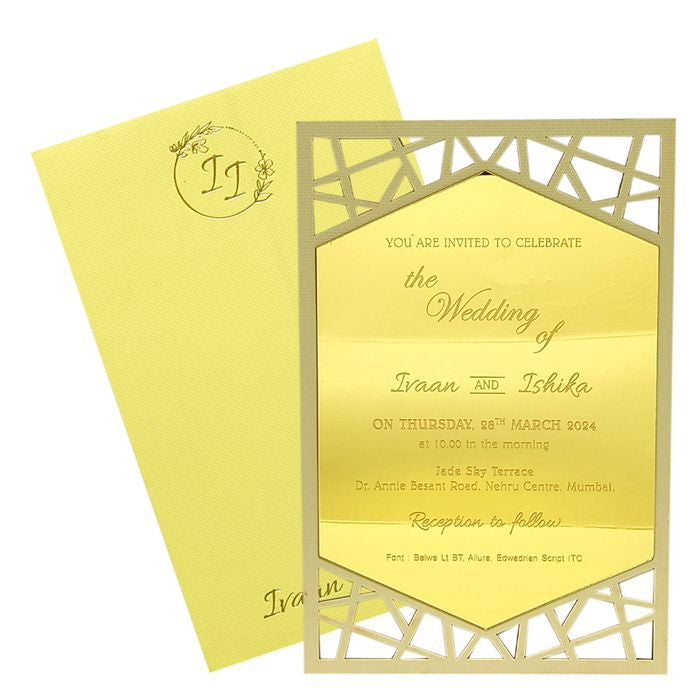 Invitation Card - KRCS6590-King of Cards