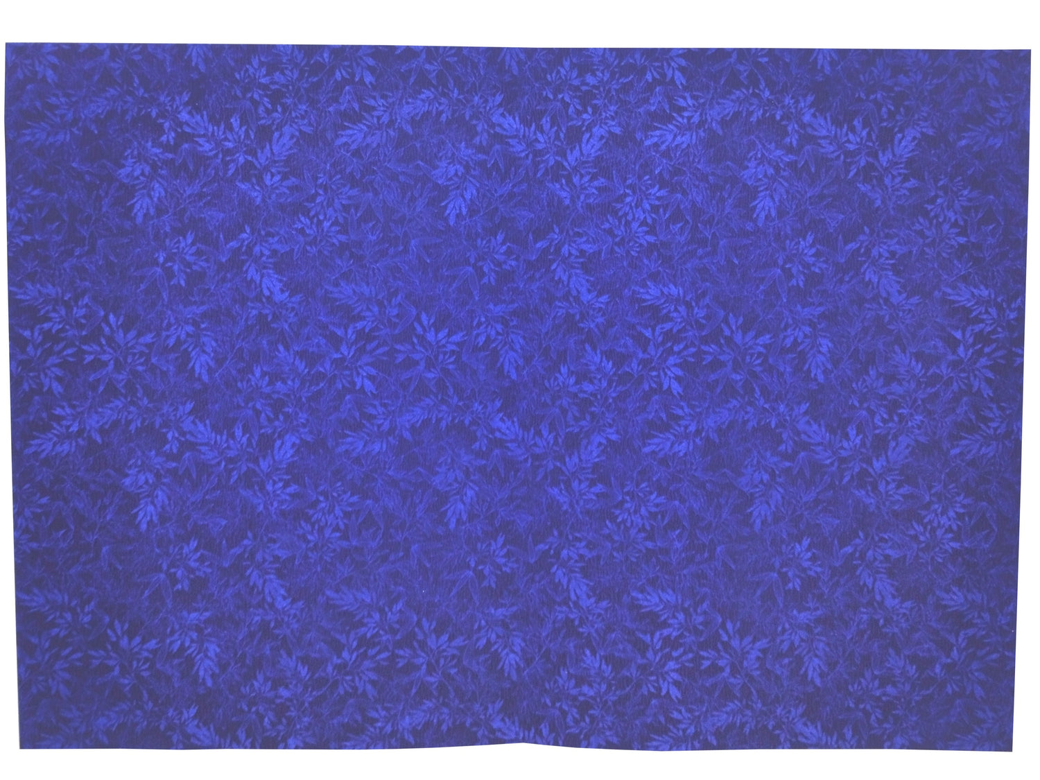 Blue Metallic Die Cut With White Wolly Wedding Card-KNCM33BM