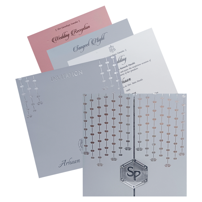 Make your event special with our exclusive Light Grey Door Opening Invitation. Shop now! ?WhatsApp Support ?Express Delivery.