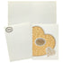 Gold Heart Premium Screen Wolly Wedding Invitation-KNK7049W
