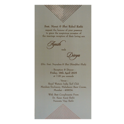 Light Grey Single Sheet Card-King of Cards