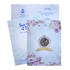 Sky Blue Classic Floral Design With Name Plate-KNKC4055-King of Cards