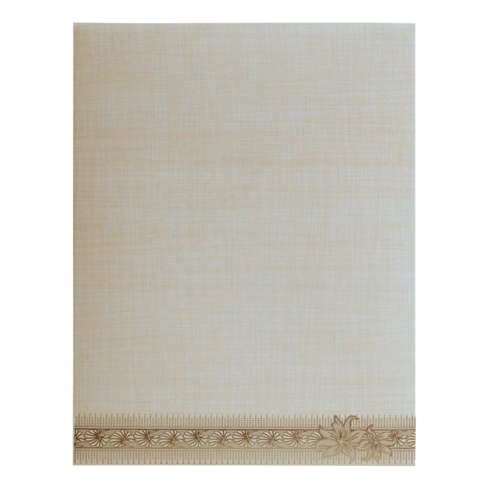 Grey Jumbo Metallic Elephant Design With Gold Foiling-KNK5021G-King of Cards