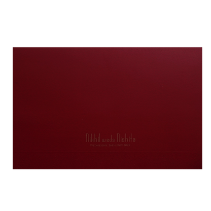 Red Marriage Card-KPR09660