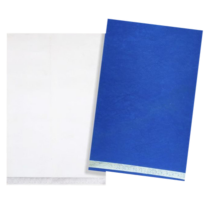 Blue Single sheet Invitation Card