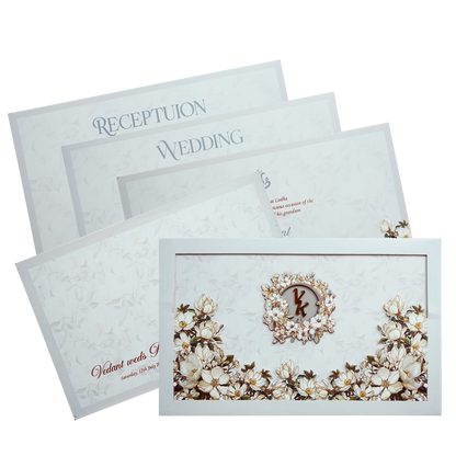 Make your event special with our exclusive Grey Premium Padded Invitation Card. Shop now! ?WhatsApp Support ?Express Delivery.