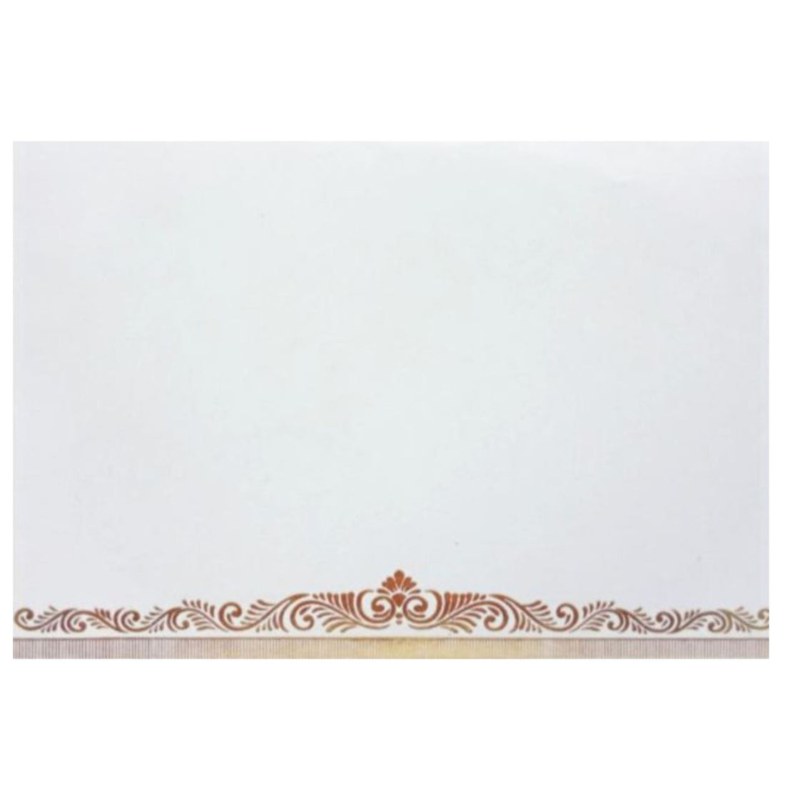 Beautiful Drum Shaped Brown Shaded Personal Wedding Card - KNHM808G