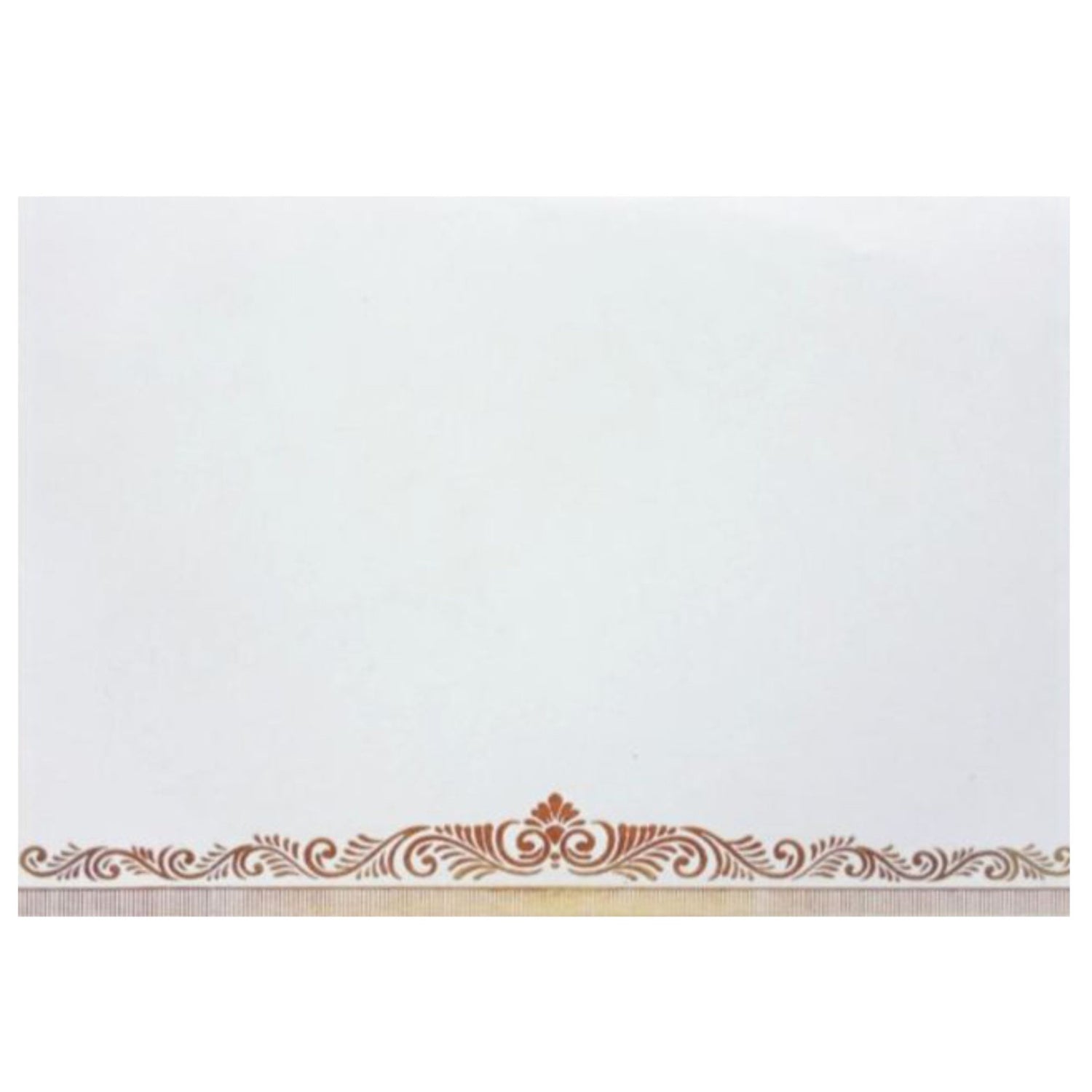 Beautiful Drum Shaped Brown Shaded Personal Wedding Card - KNHM808G