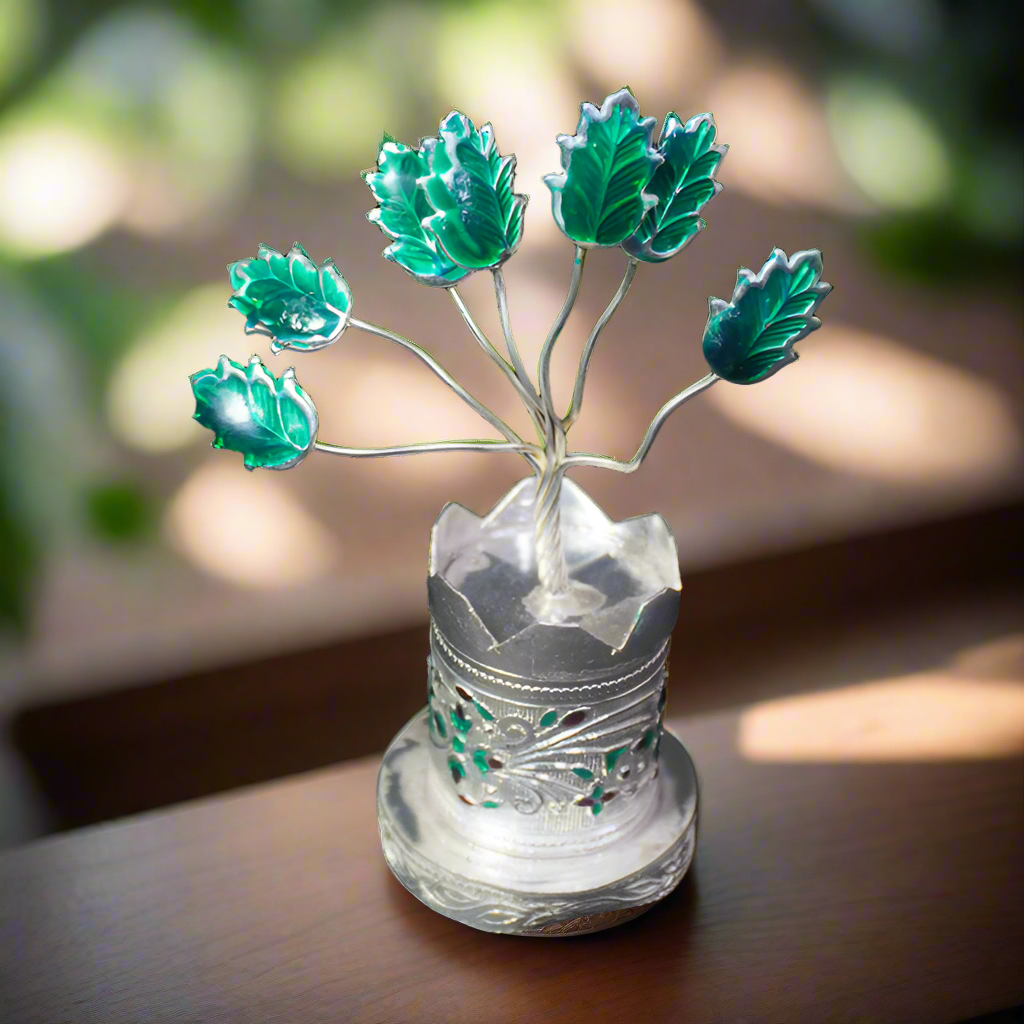 Round Tulsi Katte with Green Leaves-King of Cards