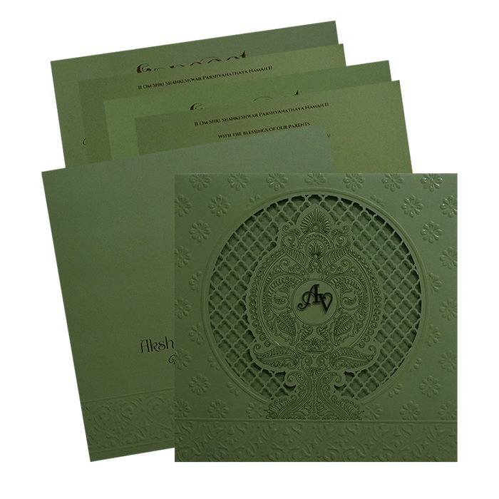 Oliver Green MDF Marriage Card-KPR09300