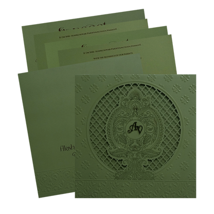 Oliver Green MDF Marriage Card-KPR09300