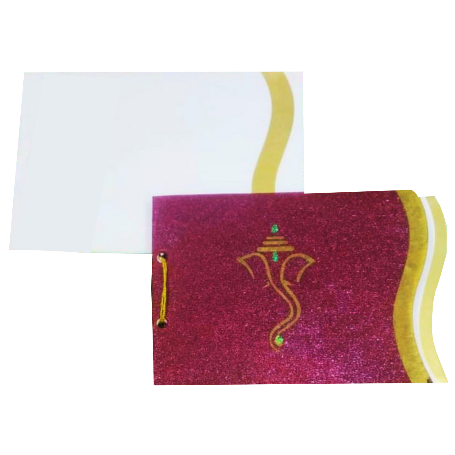 Check out the collection ofPink personal ganesha designer invitation card at best price. &amp;