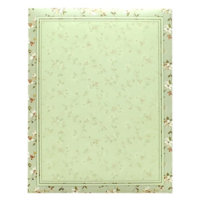 Pista Green Floral Box Invitation Card-King of Cards