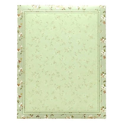 Pista Green Floral Box Invitation Card-King of Cards