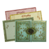Mint Green Marriage Invitation Card-KRB8250