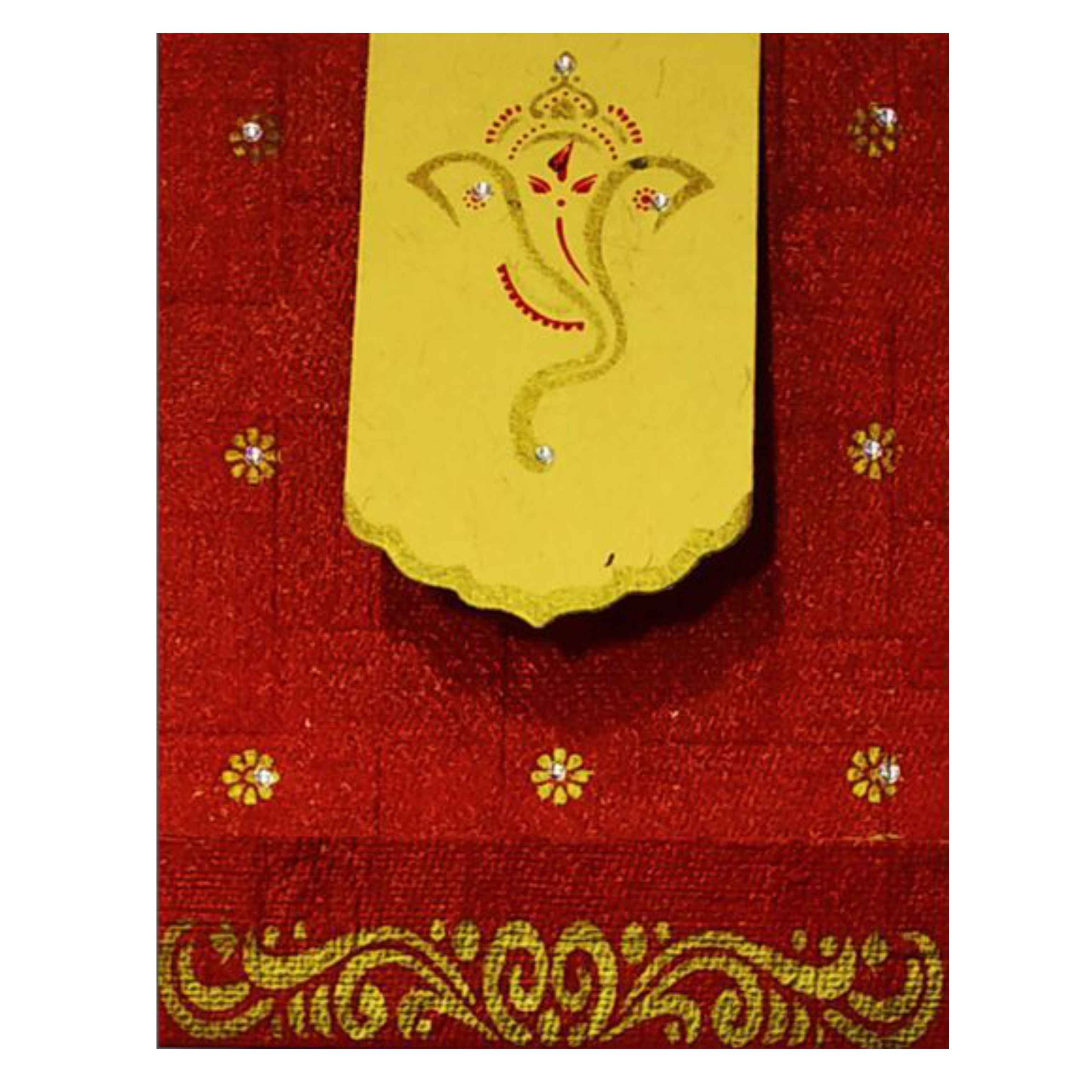 Red Personal Invitation Card-KNK2628