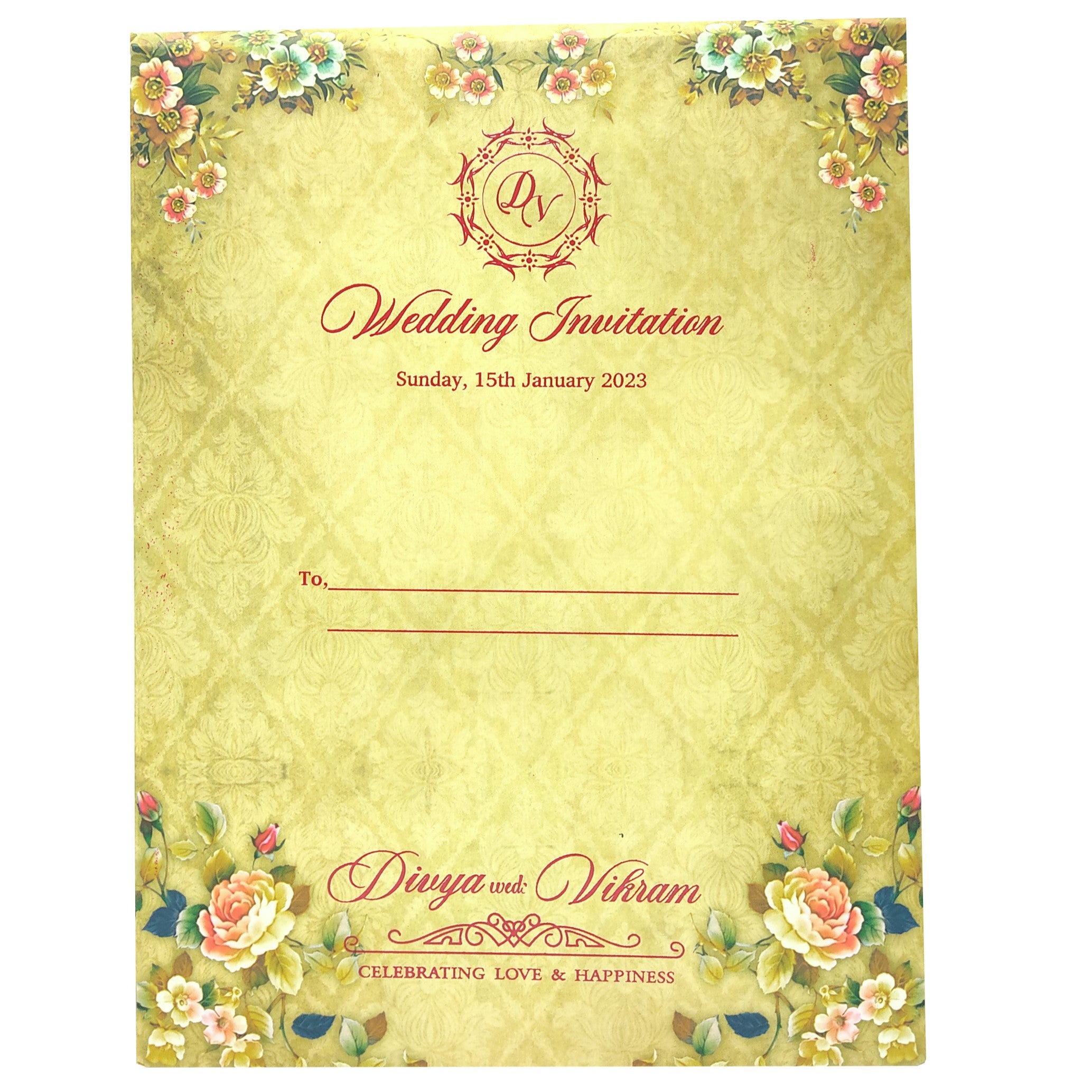 Pista Green Padded Floral Design In Offset-KNPO9529G