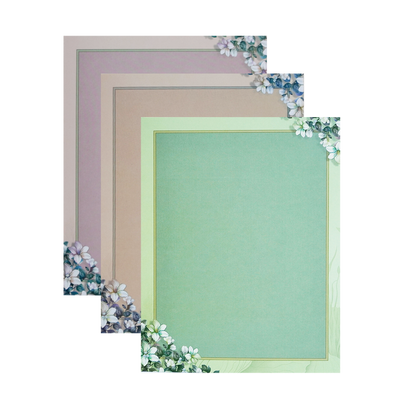 Pink Floral Padded Wedding Card-King of Cards