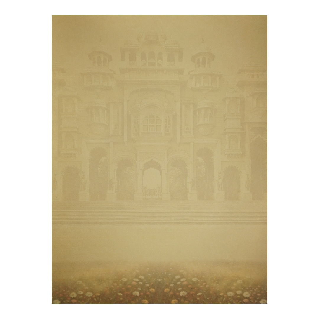 Gold Couple Bag Style Wedding Card-KNAS3104