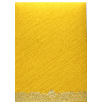 Gold Wedding Invitation Card-KNCM24GG