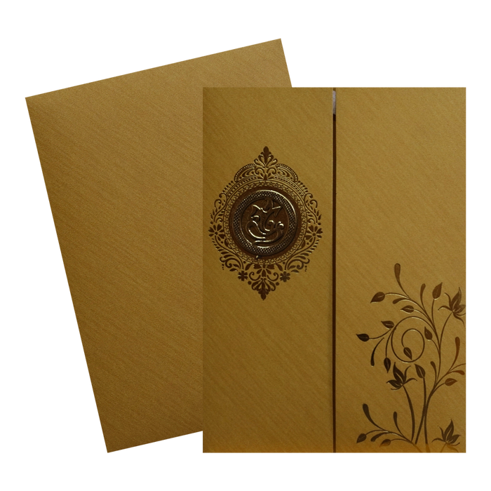Golden Door Invitation-King of Cards